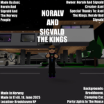 NORALV AND SIGVALD - THE KINGS