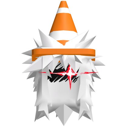 ⌛ Traffic Cone Eye Glare Spiky Rockstar Hair Roblox item
