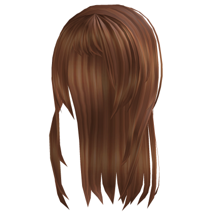 Ginger Emo Layered Hair Roblox item