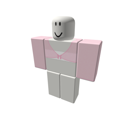 Roblox pink hoodie top