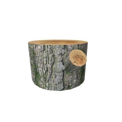 Tree stump seat