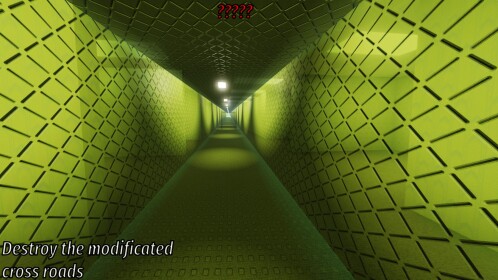 Destroy the modificated crossroads