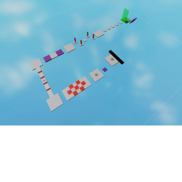Roblox regular obby but its just a tiny bit harder