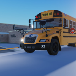{MOBILE BUSES!!!} school bus sim city of Mentone