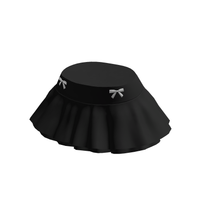Chic Black Layered Skirt thumbnail