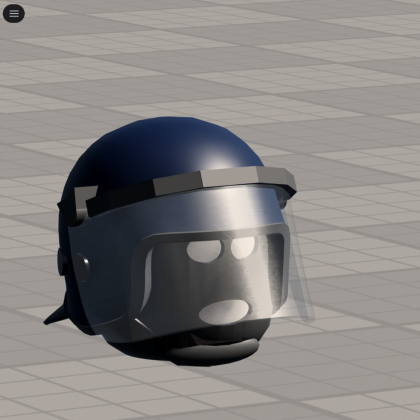 Police Riot Gear Helmet