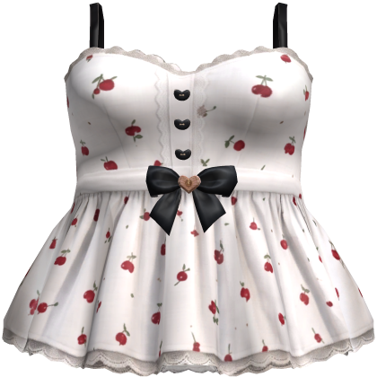 Kawaii Cherry Mini Dress