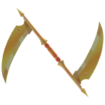 Golden Double-Scythe