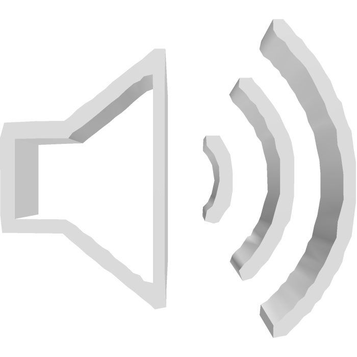 White Audio Icon