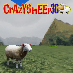 CrazySheep 3D icon
