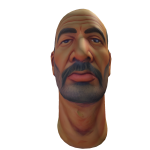 Bored Face Hat-Man
