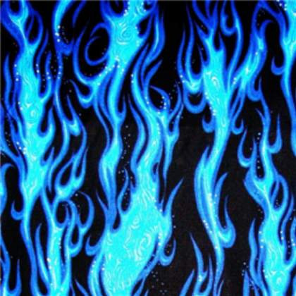 Ice Blue Flames Roblox decal