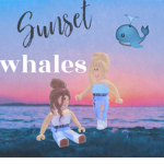 Sunset Whales