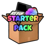 Starterpack (300k cash, 3k slime, 5 chips)