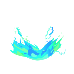 Fire Electric Aura (Azure)