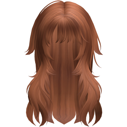 ♡ Ginger messy cute scene anime girl hair Roblox item