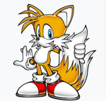Tails the cool fox