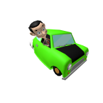 Mr Bean - Car Shoulder Accessory 