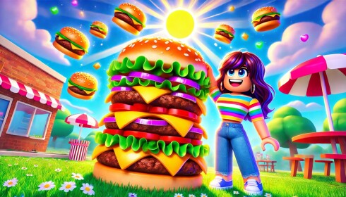 🍔 BUILD A BURGER TOWER!