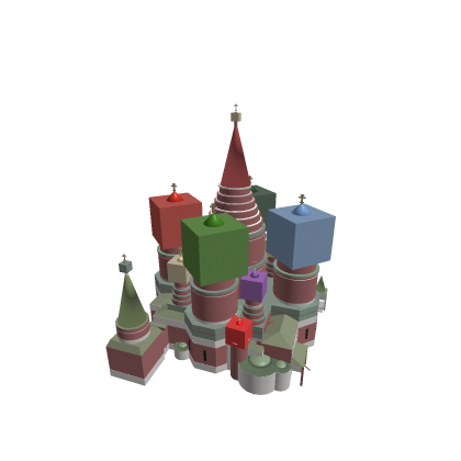 Kremlin Background Building