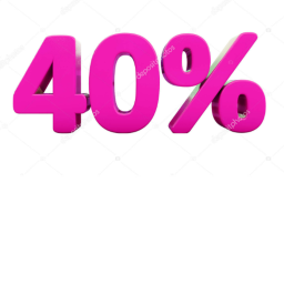 40%