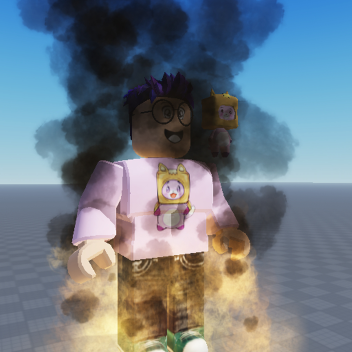 lankybox justin on fire
