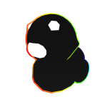 Rainbow Rubber Ducky