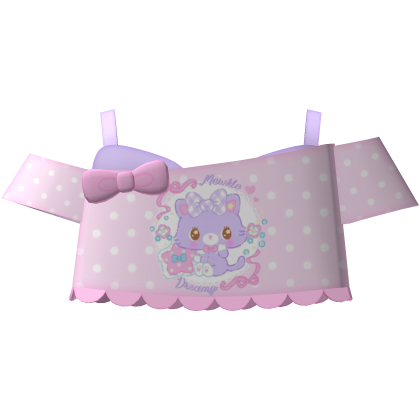 ♡ ꒱ cutecore purple kitty shirt
