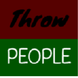 Throw people with f3x simulator