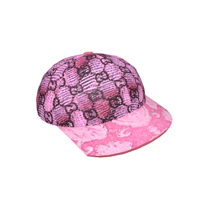Gucci Pink GG Baseball Hat Roblox
