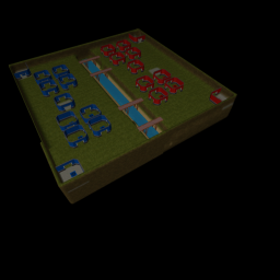 Capture the flag but with 100 players