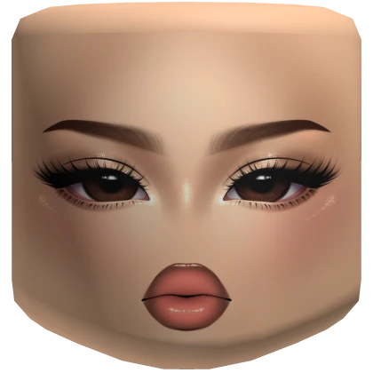 Glossy Soft Glam Doll Baddie Makeup | Roblox Item - Rolimon's