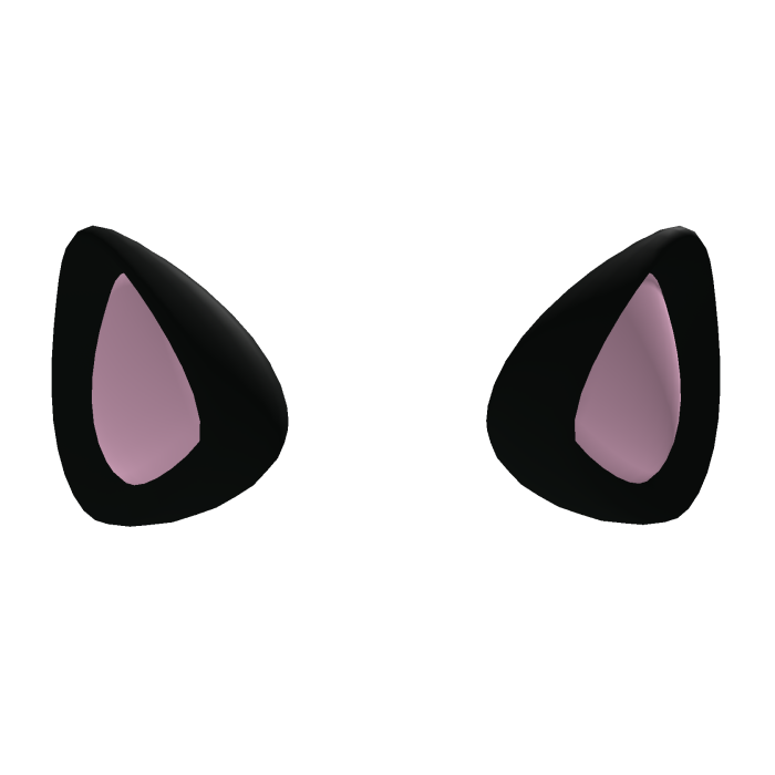 cute cat ears (Black)