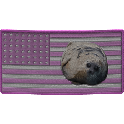 [PBR] Aru-Chan Pink US Flag Patch Roblox item
