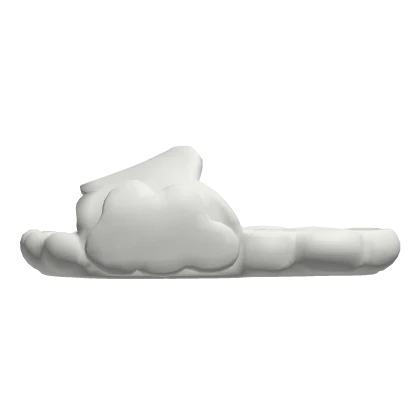 Cloud Slippers White - Left Shoe Accessory | Roblox Item - Rolimon's