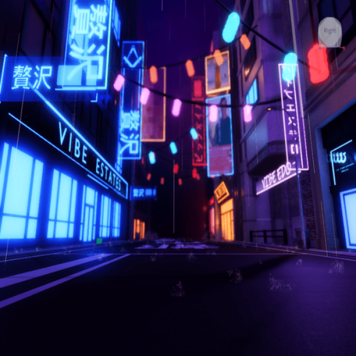 Vaporwave City 3 Roblox decal