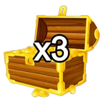 3x Treasure Luck