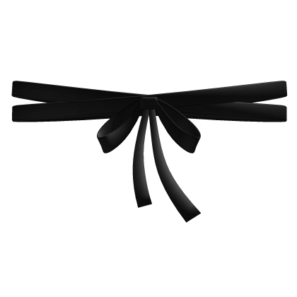 ♡ ꒱ sweet dainty black choker with ribbon