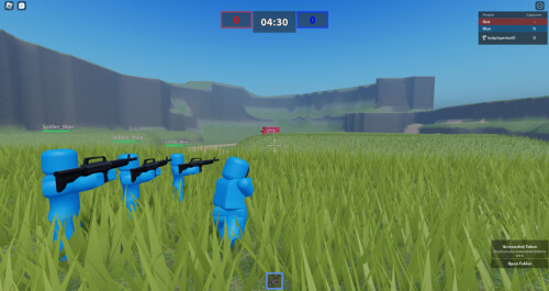 Rouge vs Bleu [Capture le drapeau]