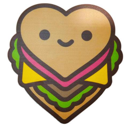 kawaii burger Roblox decal