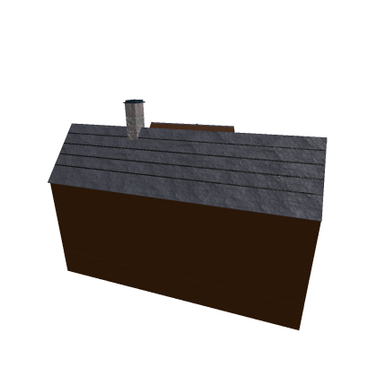 Old Wooden House Model
