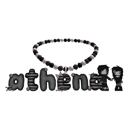 ♡ : athena emo beaded 3.0