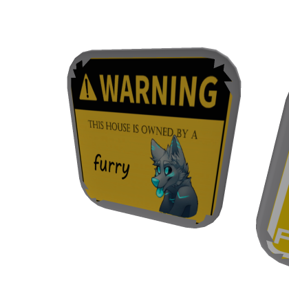 furry sign