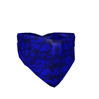 Blue Sparkle Time Bandana thumbnail