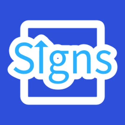 Signs — Create text label signs easily