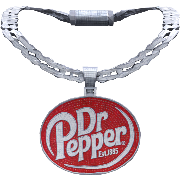 Iced Out Dr. Pepper Soda Chain 1.0