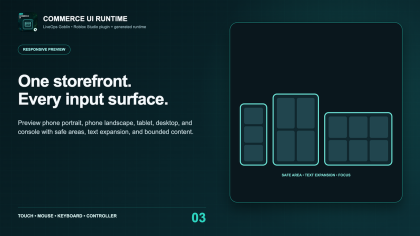 LiveOps Goblin: Commerce UI Runtime preview 4