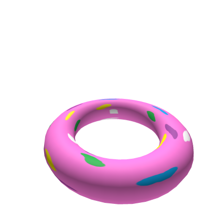 Pink Party Donut Pool Floatie thumbnail