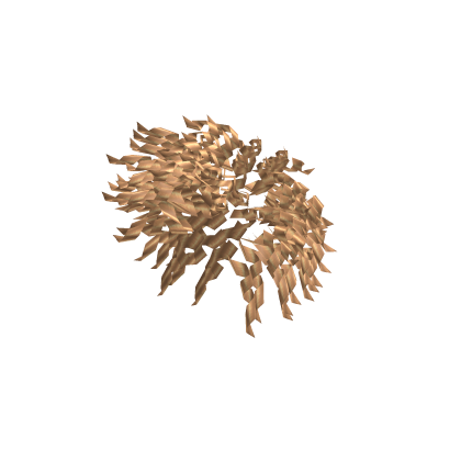 Blonde Curly Ponytail Extension Roblox item