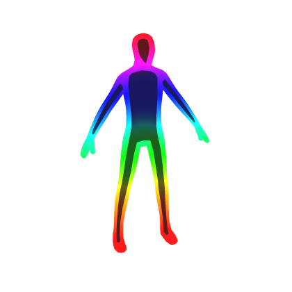 Rainbow Full Body Outline Avatar Aura thumbnail